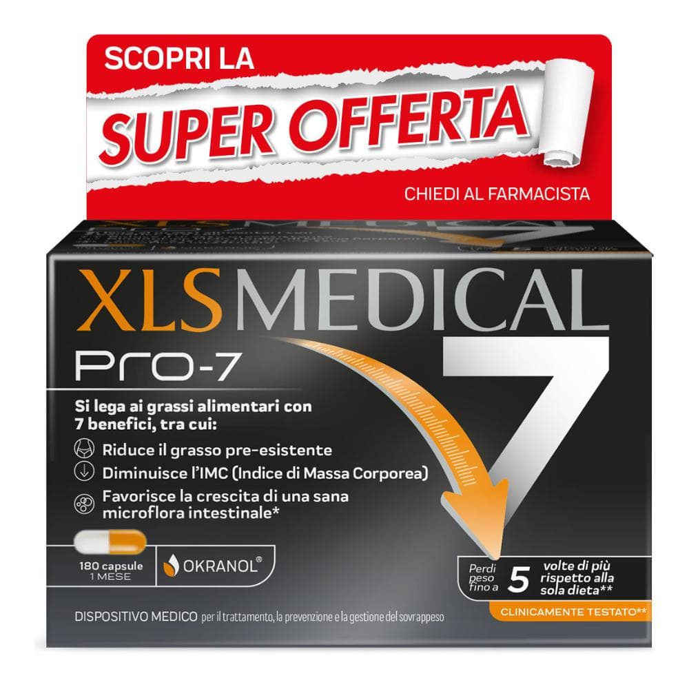 Xls Medical Pro 7 180 Capsule Taglio Prezzo