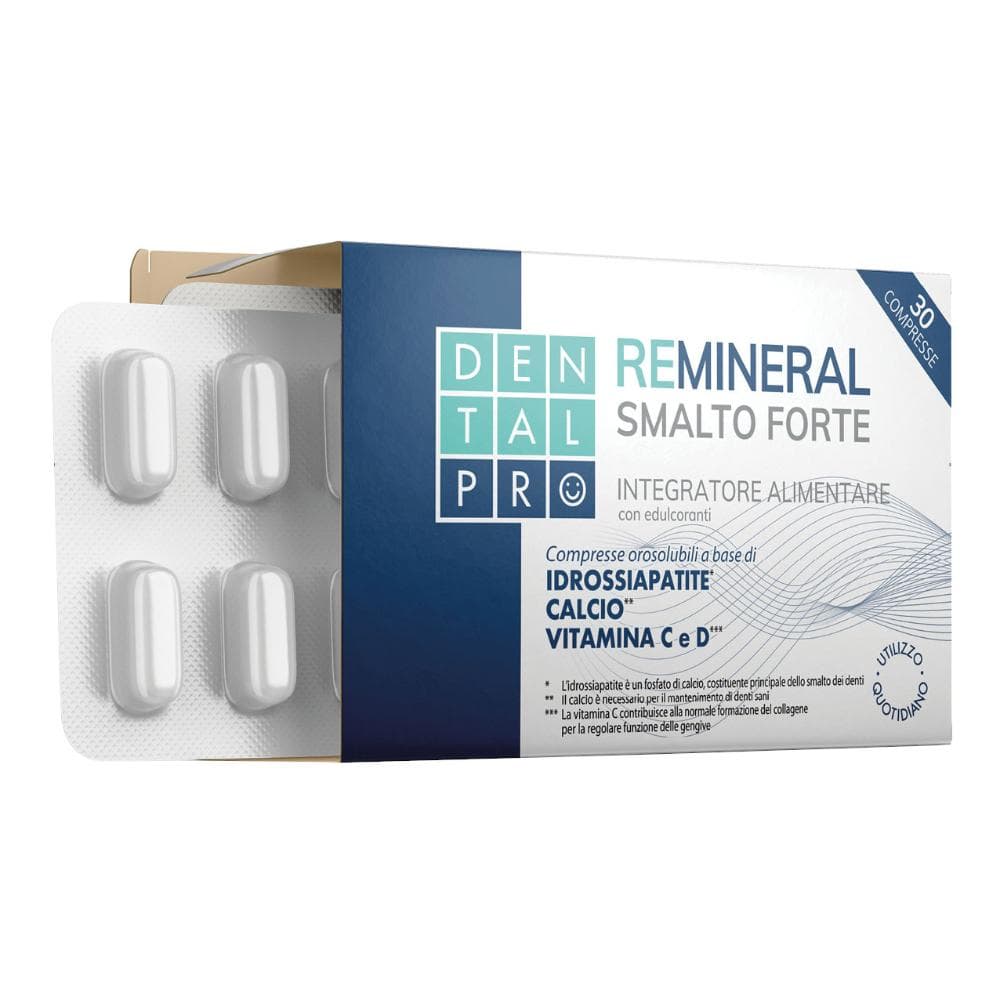 Dentalpro Remineral Smalto Forte 30 Compresse
