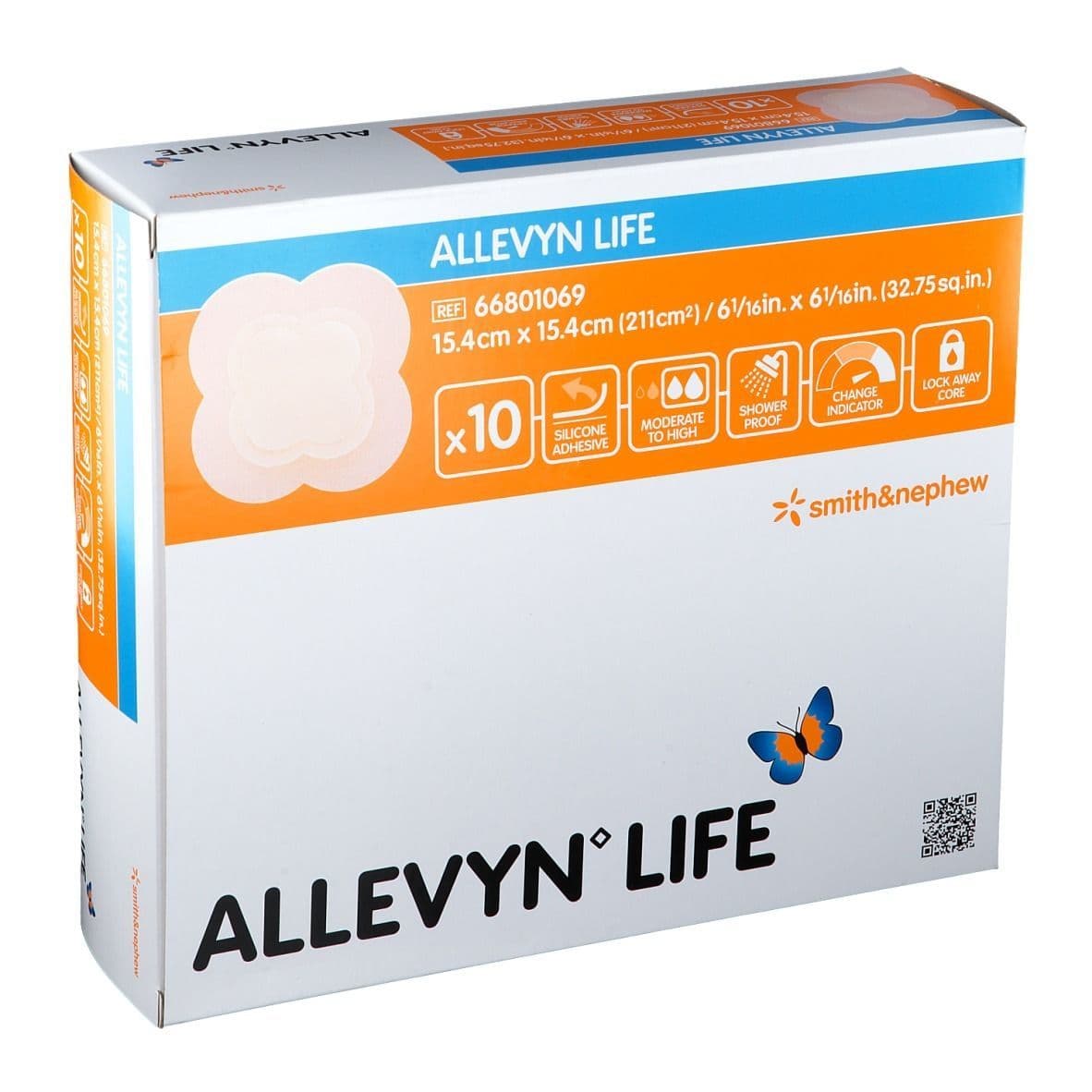 Allevyn Life 15,4cmx15,4cm10pz