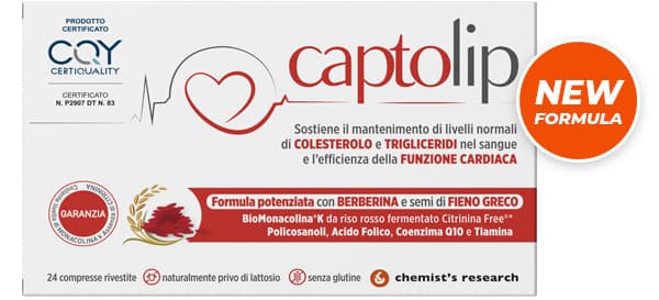 Captolip new formula 24 compresse rivestite