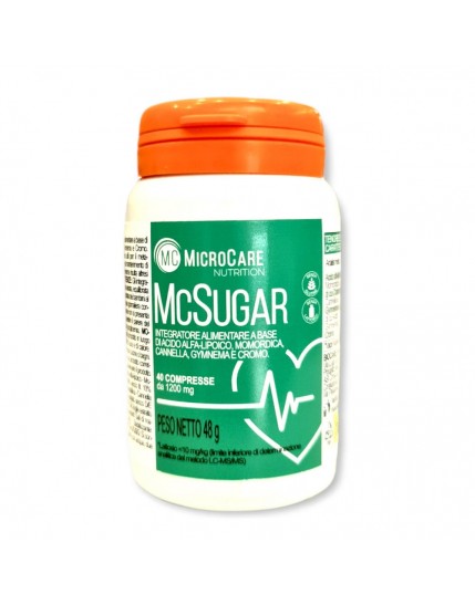 Microcare nutrition mc sugar 40 compresse