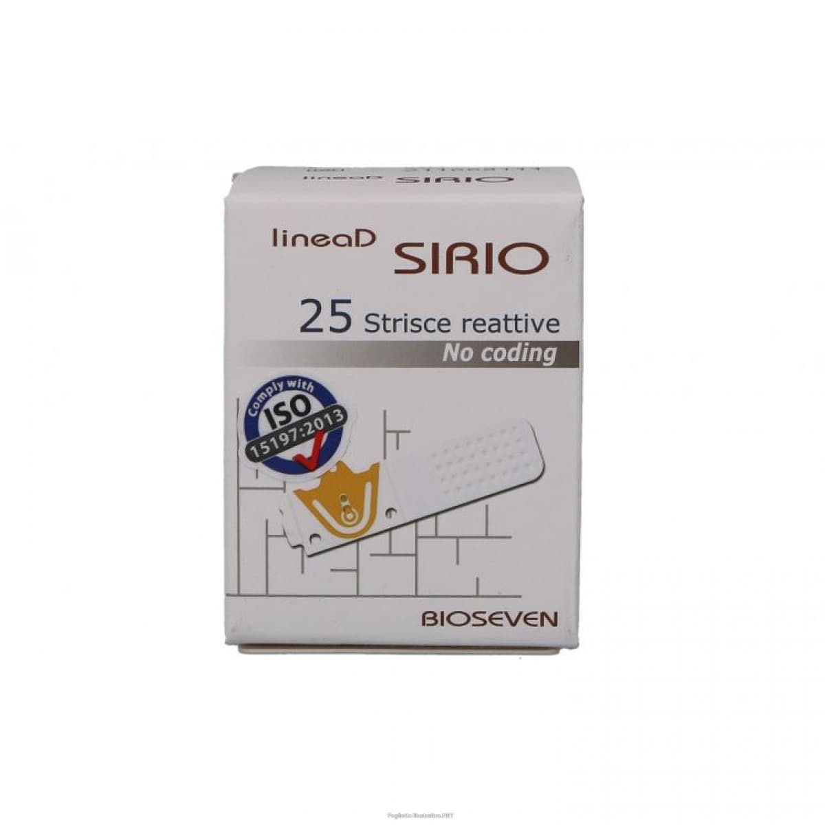 LINEA D SIRIO GLICEMIA 25STR