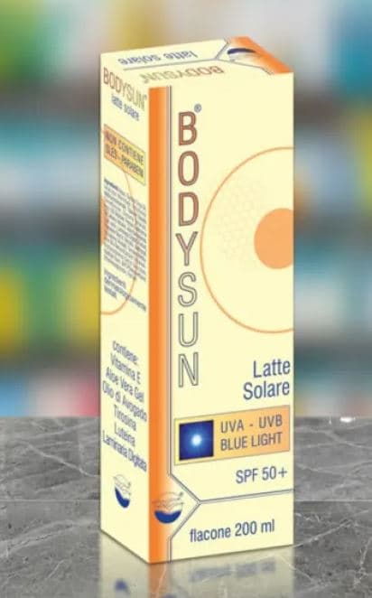 BODYSUN LATTE SOLARE SPF50+ 200 ML