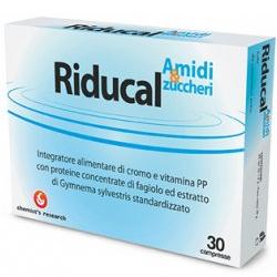 Chemist Research Riducal Amidi Zuccheri Integratore Alimentare 30 Compresse