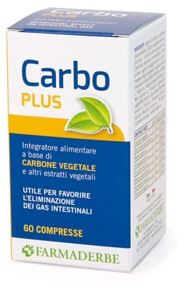 Farmaderbe Carbo Plus Integratore Digestivo 60 Compresse