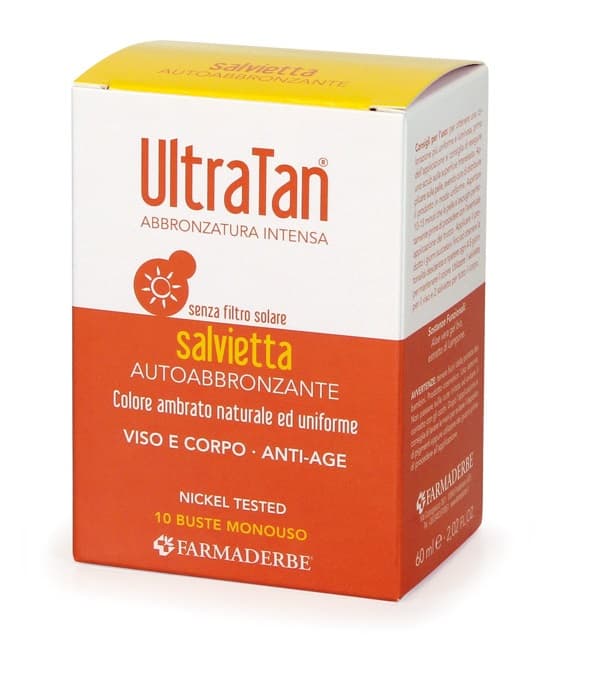 Ultra tan salviette autoabbronzanti