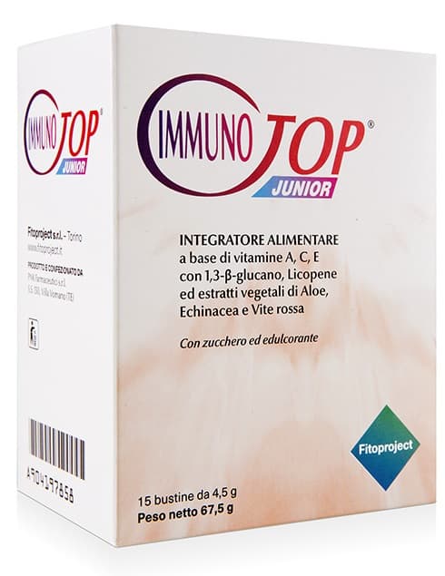 Immunotop junior 15 bustine 4,5 g