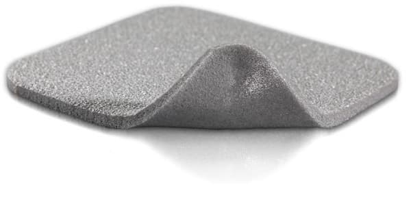 Schiuma di poliuretano antimicrobica con argento con strato di contatto in silicone morbido mepilex