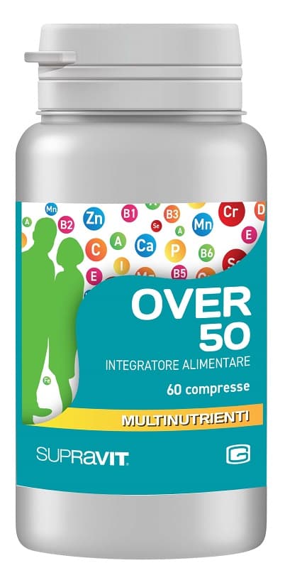 Supravit Over 50 Integratore Multivitaminico e Multiminerale 60 Compresse