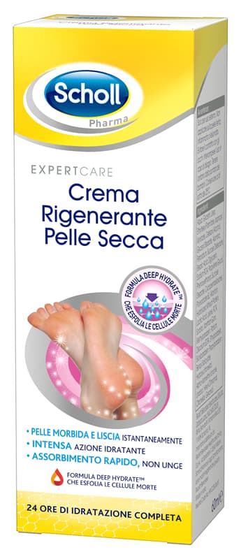 Scholl Crema Rigenerante Pelle Secca Piedi 60 ml