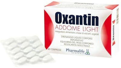Oxantin Addome Light Integratore 60 Compresse