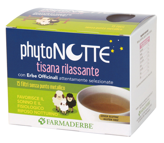 Phytonotte tisana rilassante 15 filtri da 18g