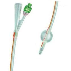 Catetere foley in silicone trasparente a 2 vie con palloncino 5-10ml diametro ch22 7,33mm lunghezza