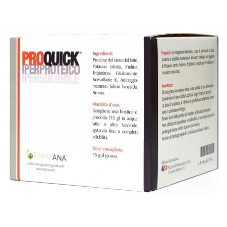 PROQUICK POLVERE INTEGRATORE ALIMENTARE 315G