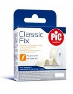 Pic Classic Fix Cerotto su Rocchetto Tela Bianco 5 cm x 5 m Fustella