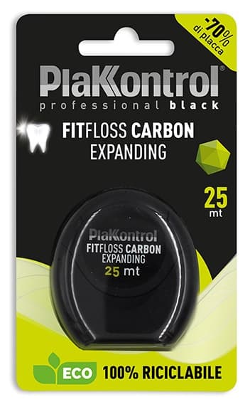 PLAKKONTROL BLACK FLOSS 40MT