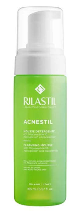 Rilastil Acnestil Mousse Detergente Viso Pelle Mista e Grassa 150 ml