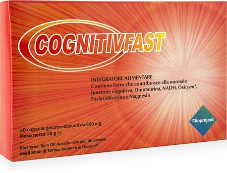 Cognitiv fast 20 capsule - fitoproject srl