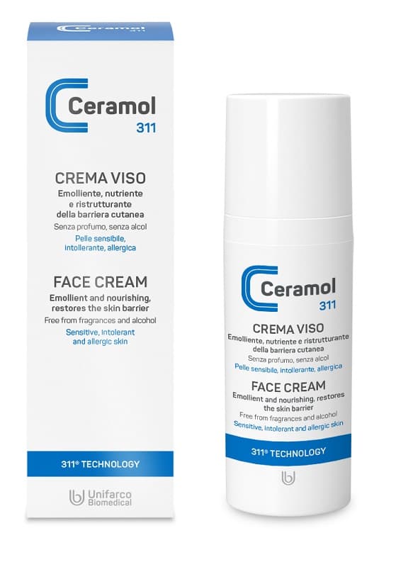 Ceramol 311 Crema Viso Ristrutturante 50 ml