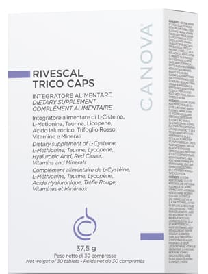 Rivescal Trico Caps Integratore Capelli Unghie 30 Compresse