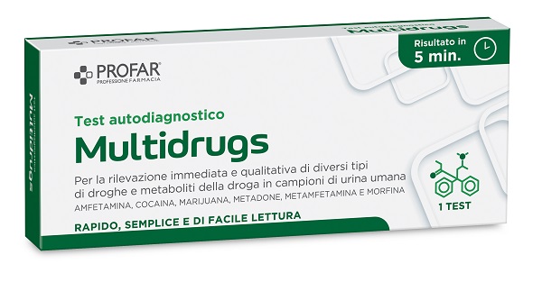 Profar Test Multidrugs Tes Autodiagnostico rilevazione Droghe, 1Test