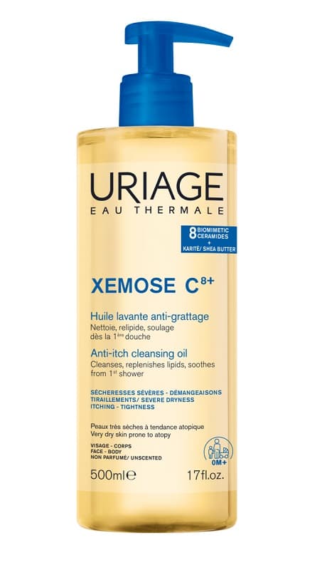 Uriage Xémose Olio Lavante Lenitivo Doccia e Bagno 500 ml