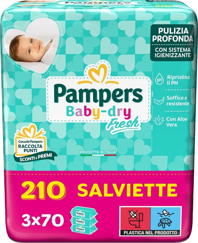 PAMPERS BABY FRESH SALV 210SRP