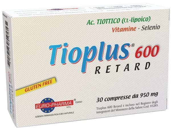 Tioplus 600 retard 30 compresse