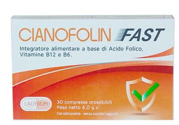 Cianofolin Fast 30Cpr Orosolub