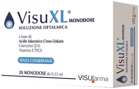 Visuxl monodose soluzione oftalmica 20 pezzi 0,33 ml
