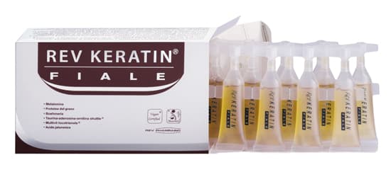 Rev Keratin Trattamento Anticaduta Capelli 15 Fiale