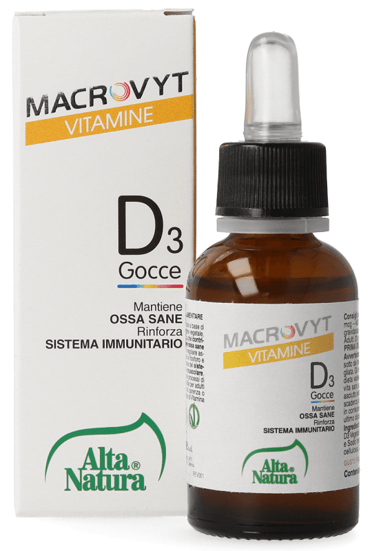 Macrovyt vitamina d3 vegetale gocce 30 ml