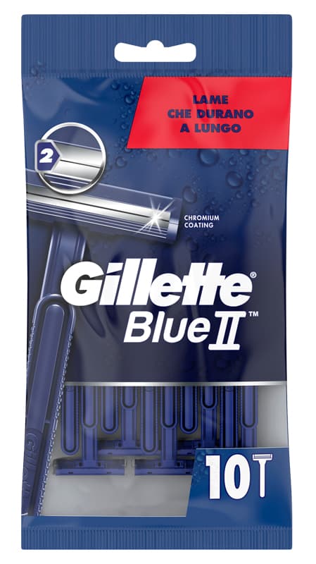 Gillette Blue II Stand 10 Pezzi