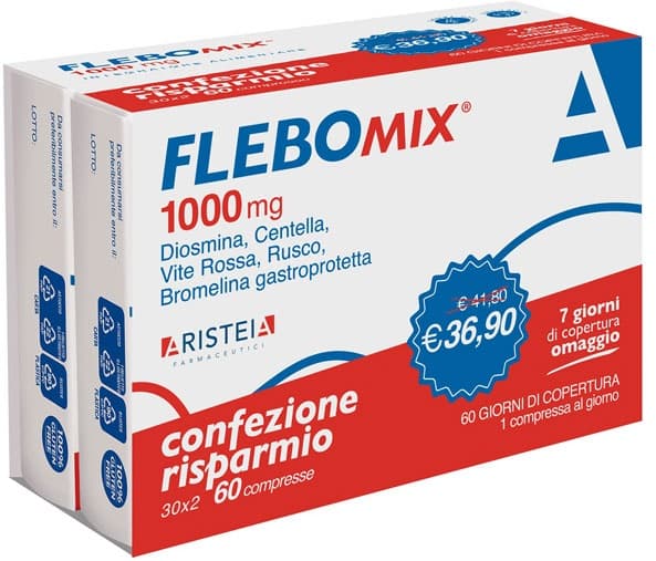 FLEBOMIX 1000 MG BI-PACK 60 COMPRESSE