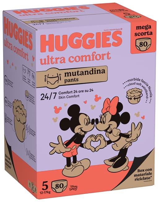 HUGGIES ULTRA COMF MUT MPACK 5
