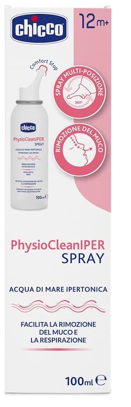 PhysioCleanIper 100 ml - soluzione ipertonica spray