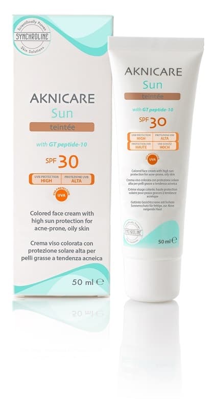 AKNICARE SUN TEINTEE SPF 30 50 ML