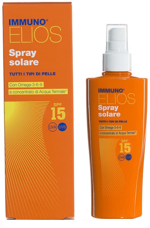 Immuno elios spray solare spf 15 200 ml