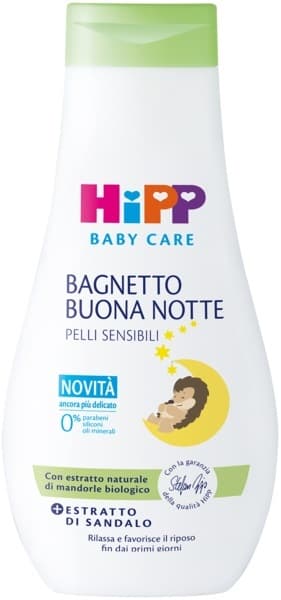 Hipp baby care bagnetto buona notte 350 ml
