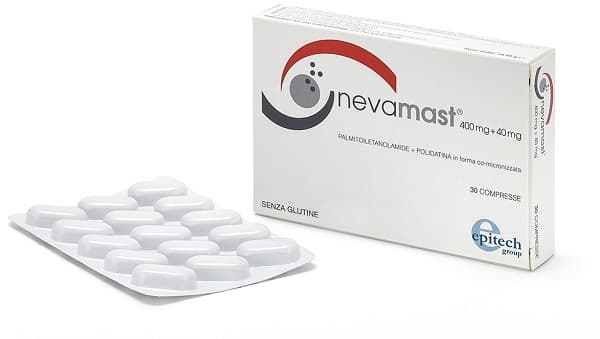 Nevamast 400 mg+40 mg Integratore Malattia Venosa Cronica 30 Compresse