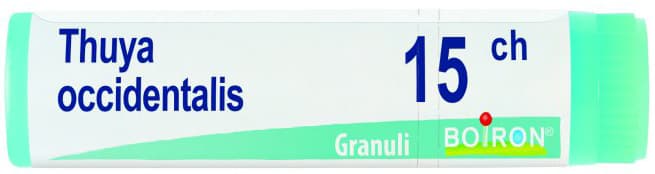 Thuya Occidentalis 15Ch Globuli Monodose Boiron