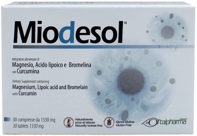 Miodesol 30 cpr 1330mg - oftalpharma srl