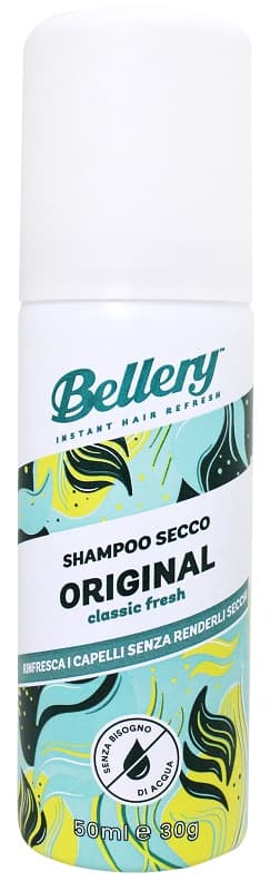 Bellery Original Shampoo Secco Classic Fresh, 50 Ml