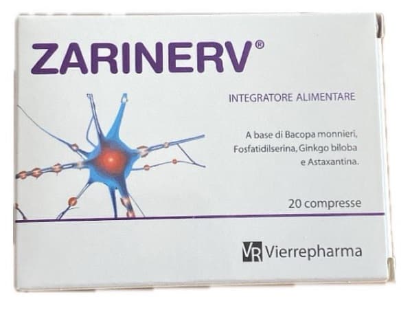 ZARINERV 20 COMPRESSE