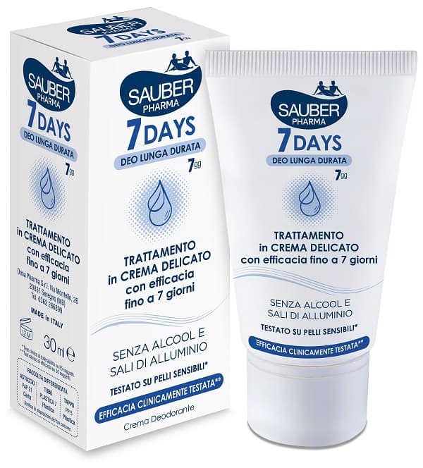 Sauber 7days crema 7 gg 30ml