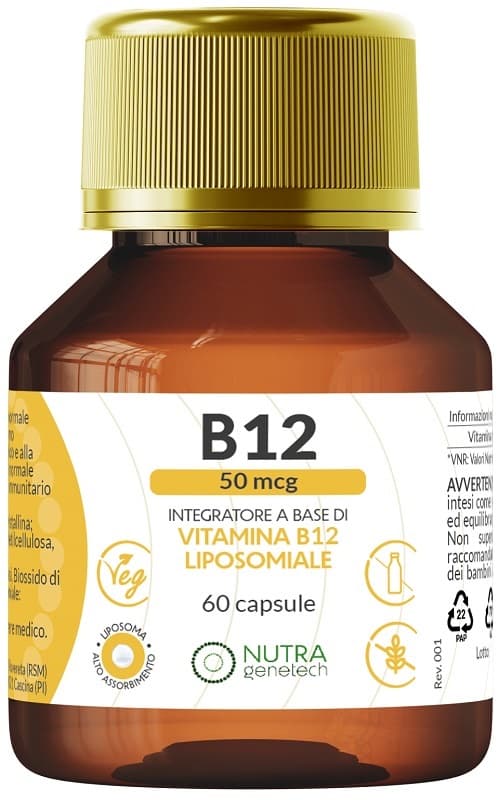 Vitamina B12 50 Mcg 60 Capsule