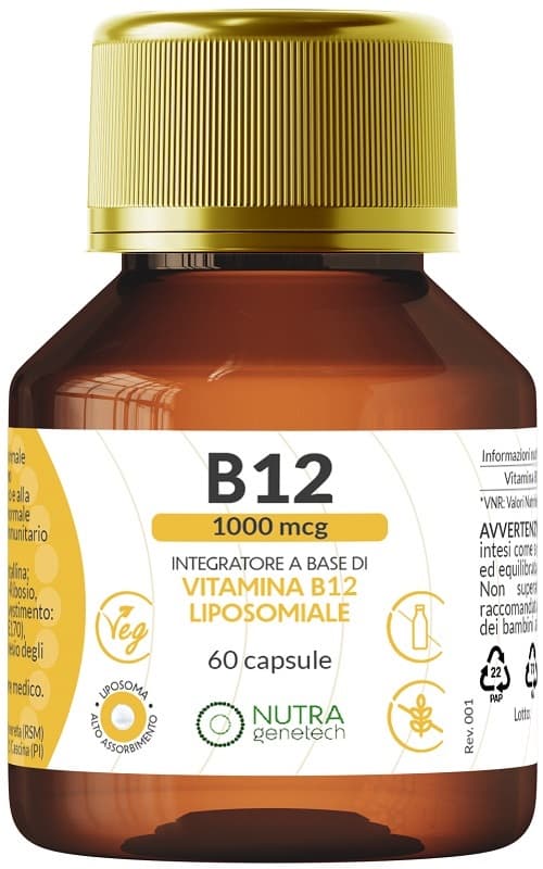 Vitamina B12 1000 Mcg 60 Capsule