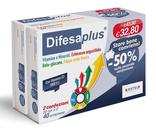 DIFESAPLUS*20CPR 18G BIPACK