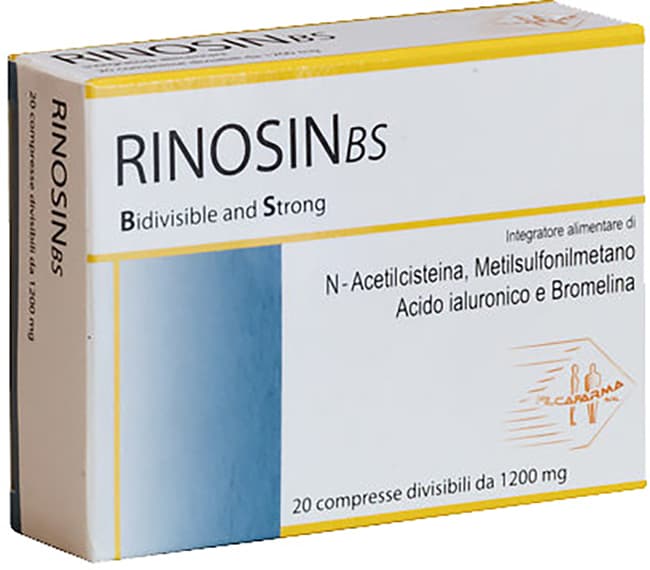 Rinosinbs Integratore 20 Compresse