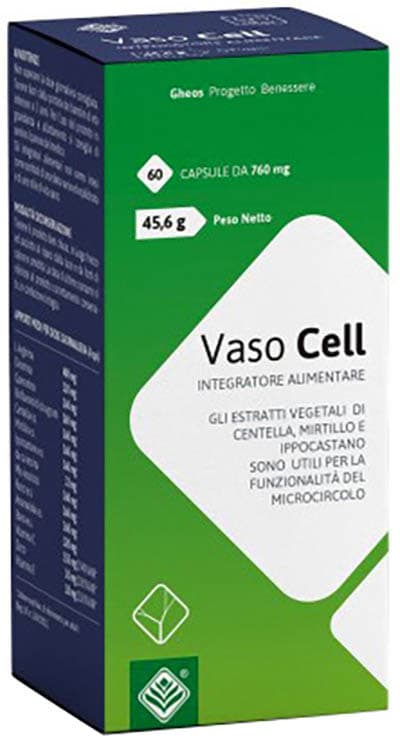 VASO-CELL 60 Cpr 760mg